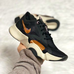 Nike Superrep Go Womens Training Shoe Black Metallic Copper CJ0860-186 NEW Multi